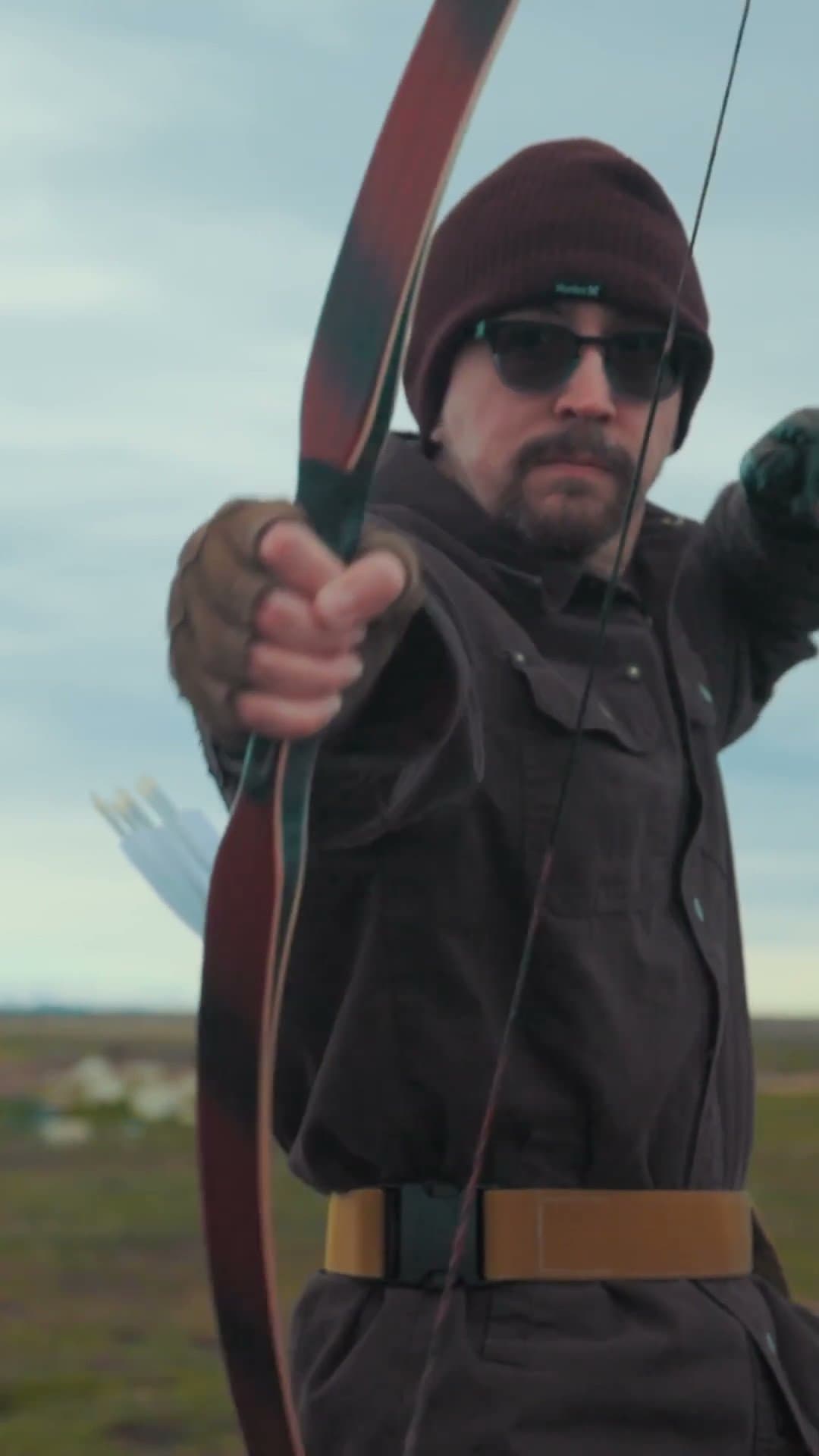 Thumb Release Archery: Close-Up and Stacked Views