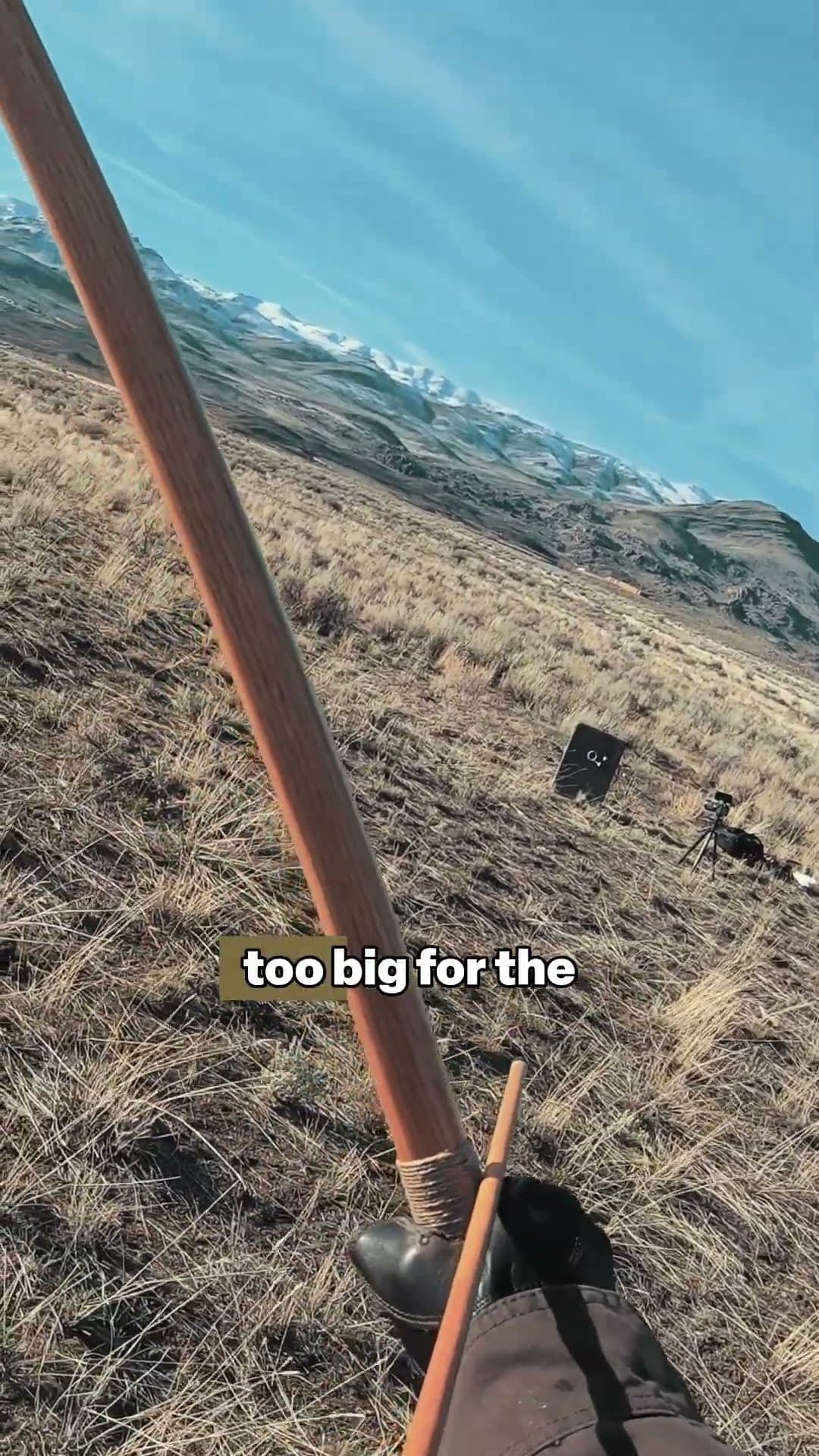 First-Person English Longbow Practice
