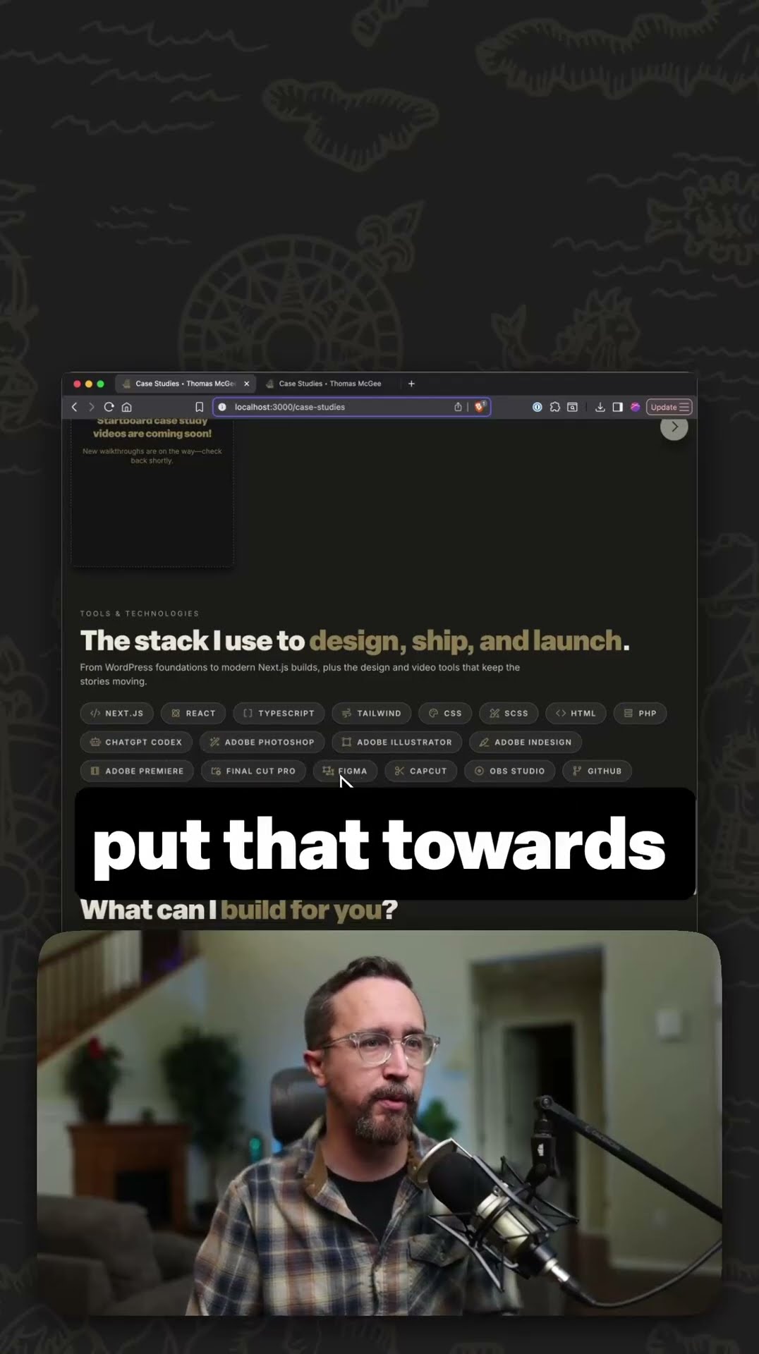 Highlighting tools and skills in your creative portfolio