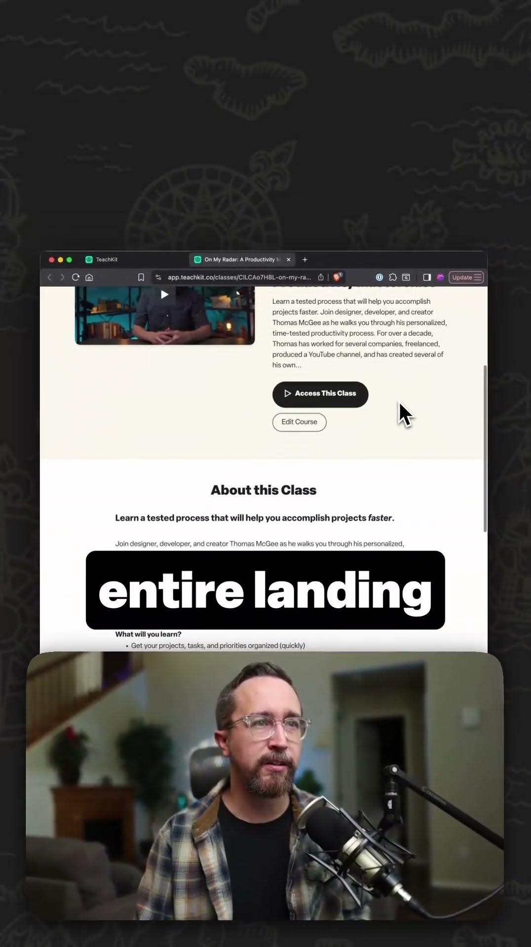 Using a countdown timer in your online course