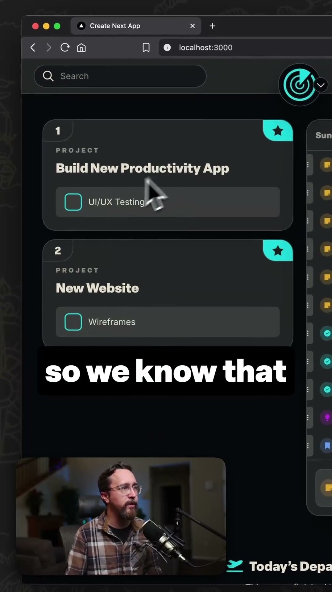 An easier way to go through daily project tasks