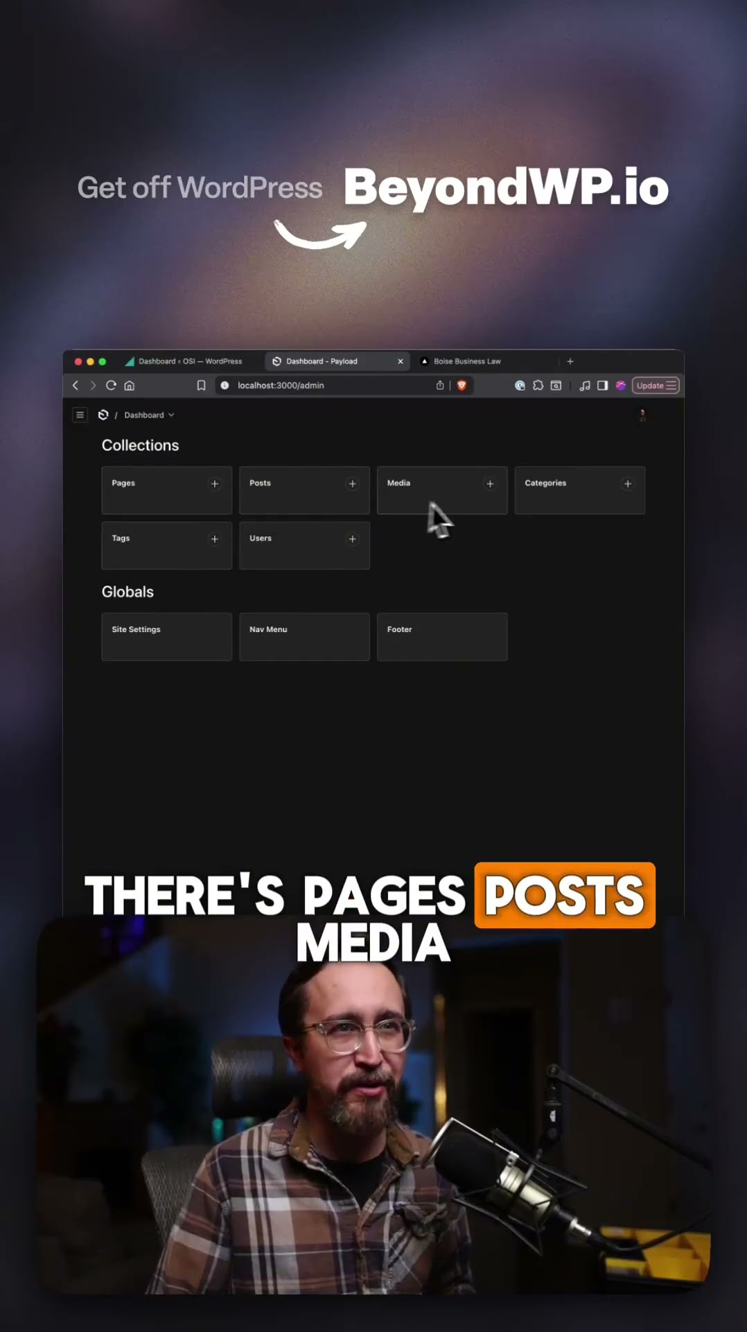 An alternative to WordPress for site editing